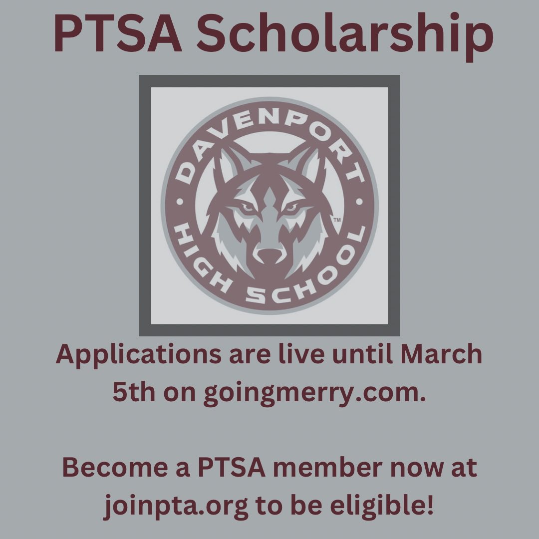 Davenport High School PTSA (@ptsadavenporths) on Twitter photo 