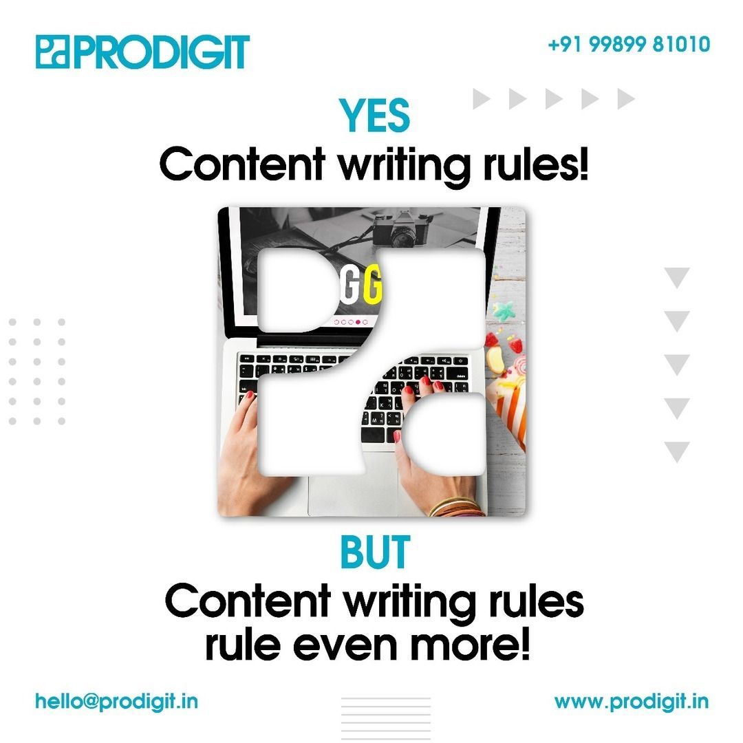 ProDigit5's tweet image. 🔥  Five  invaluable content writing rules to curate high-value blogs! 💡

-  Compelling headlines
- Organize content structure
- Provide value-adding information
- Apply  right tone for the right audience
- Proofread before publish

#ProDigit #Contentwritingservice #India