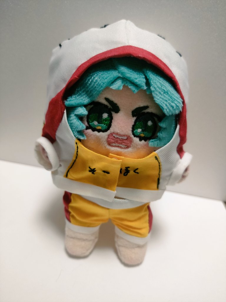 ring_run1's tweet photo. ⚠️自作ぬい

びーすともーど6ちゃん

がう!!

胸の刺繍は花見山から🌸 https://t.co/BcpT7nGVuT