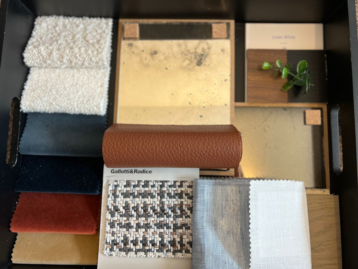 ClareHolland01's tweet image. #sampleboard for our Victorian home #snug project #presentation in #derbyshire #contemporaryinteriors #interiordesign #softfurnishings #textures