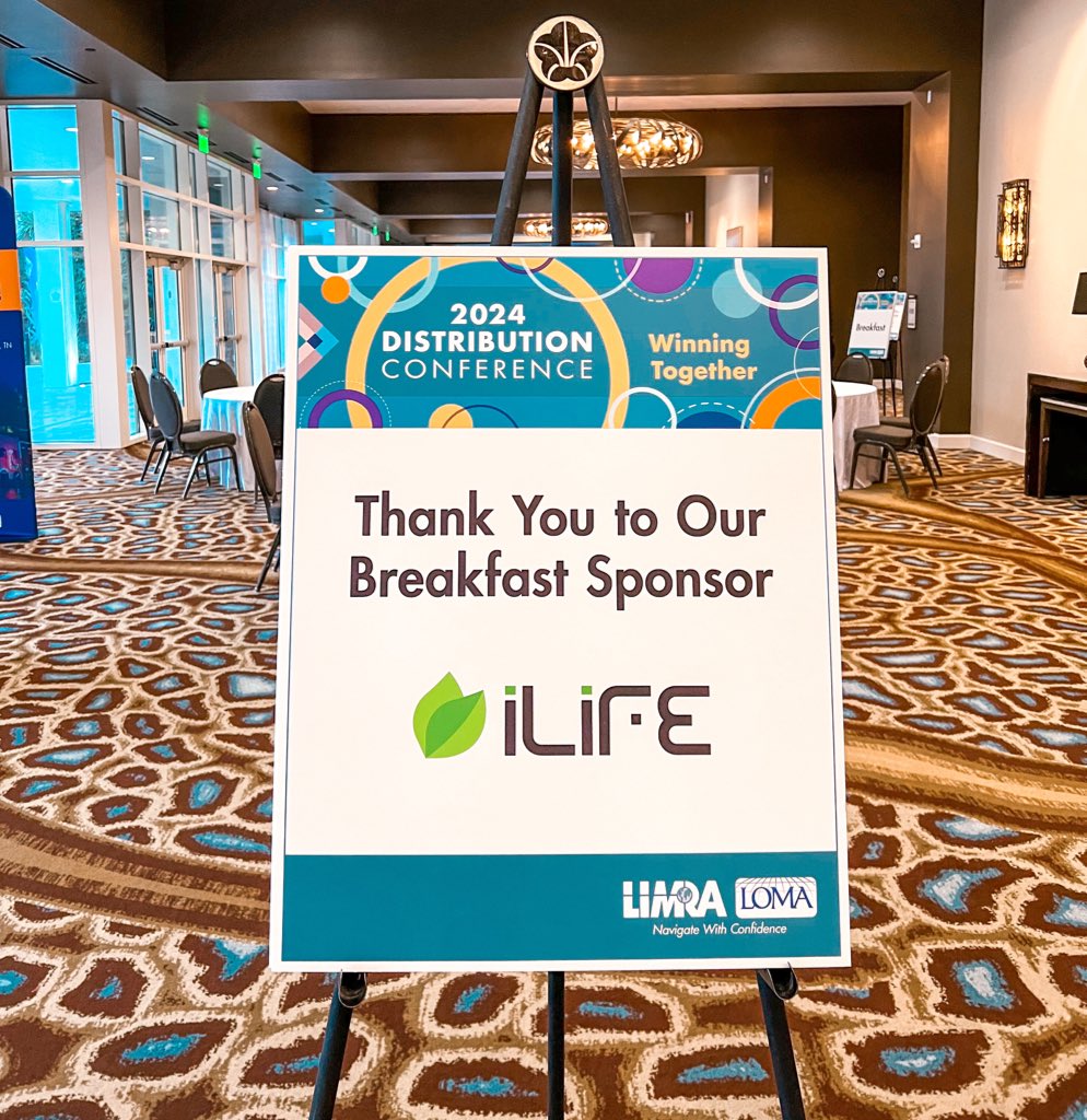 🌟 Bright and early at <a href="/LIMRA/">LIMRA</a> Distribution Conference where we’re thrilled to sponsor breakfast! Fueling today’s innovations with a side of coffee ☕️ and conversation. 

Stay tuned for highlights and insights from today’s sessions! 

#distconf #insurtech #LIMRA