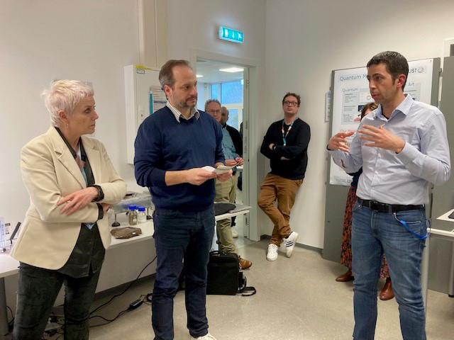 Yesterday, we had the privilege of visiting the @LIST_Luxembourg and learn more about its SCMM Innovation Centre as well as its activities of the (MRT) department. 🤝 We look forward to continuing out close #collaboration and efforts to support #innovation in #Luxembourg.
