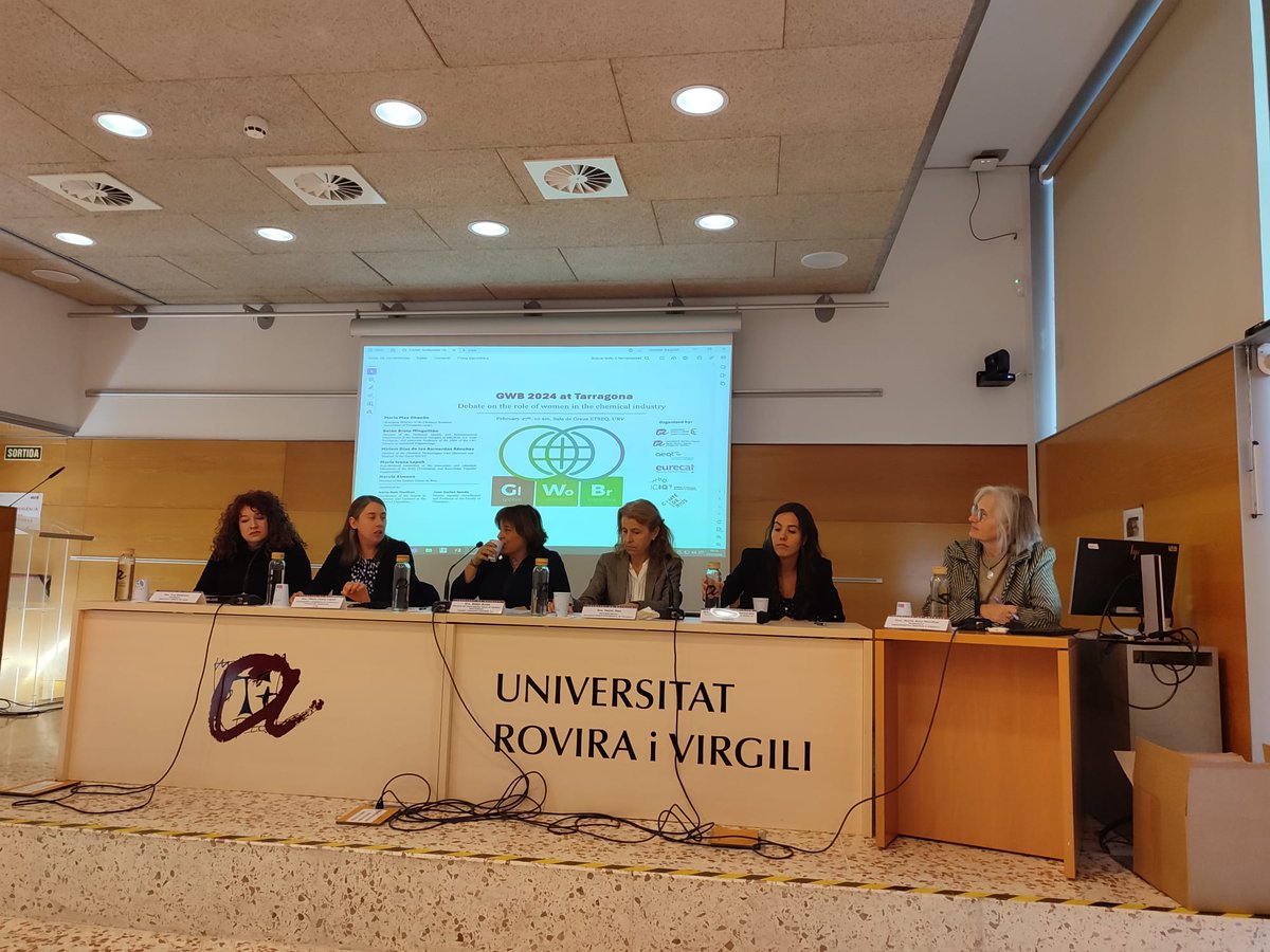 #ICIQOutreach

The @IUPAC Global Women’s Breakfast is celebrated today at @universitatURV

👩‍🔬 Dr. @Ma_ivana engaged in a dynamic round-table discussion, shedding light on the pivotal role of women in the chemical industry.

#ICIQWomeninScience