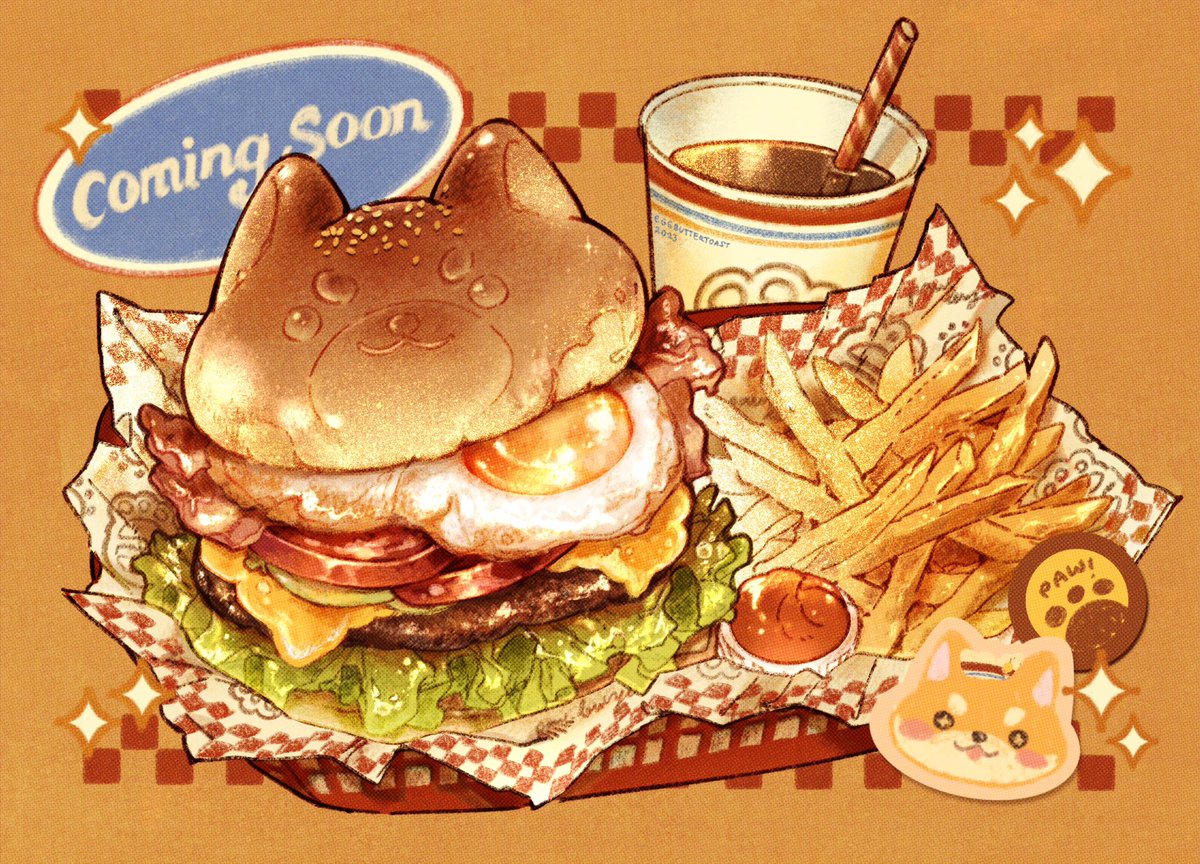 food focus burger food no humans french fries lettuce cup  illustration images