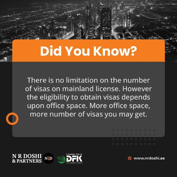 nrdoshidubai's tweet image. Start exploring the exciting possibilities of a mainland company setup in the UAE! Unlock the benefits of setting up a mainland company! Let us help you thrive in the mainland business landscape lnkd.in/d5A7FyWM
#MainlandCompany #BusinessAdvantage #DiverseSectors #NRDoshi