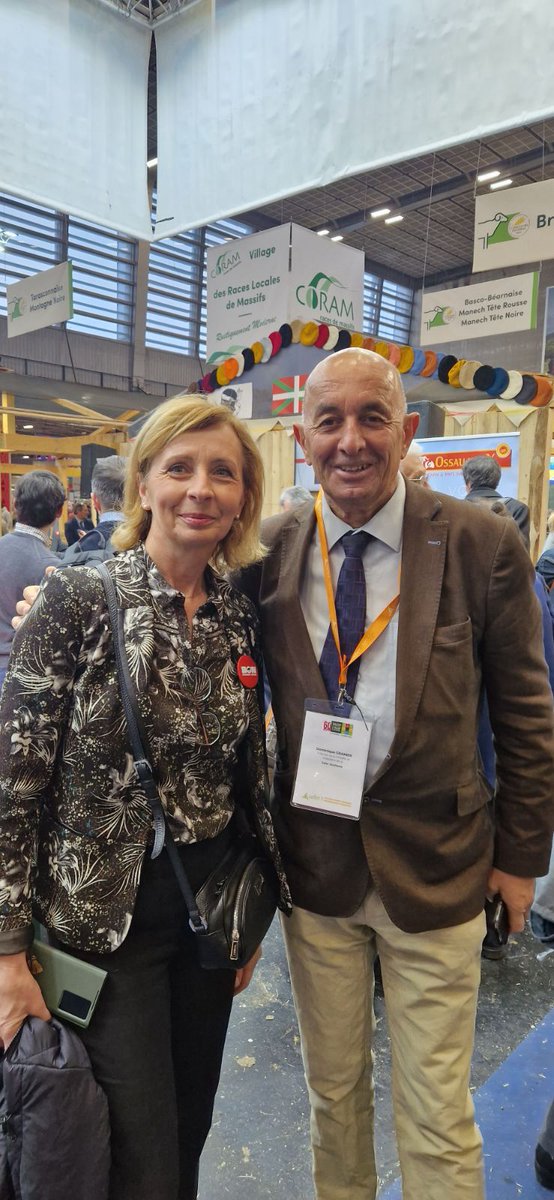 Notre présidente Sandrine Lafargue aux côtés de Dominique Granier, président de la SAFER Occitanie au #SIA2024. Avec Un Plus Bio, le foncier s’est invité à la table des collectivités : découvrez le Petit guide du foncier nourricier 

shorturl.at/fsKZ8