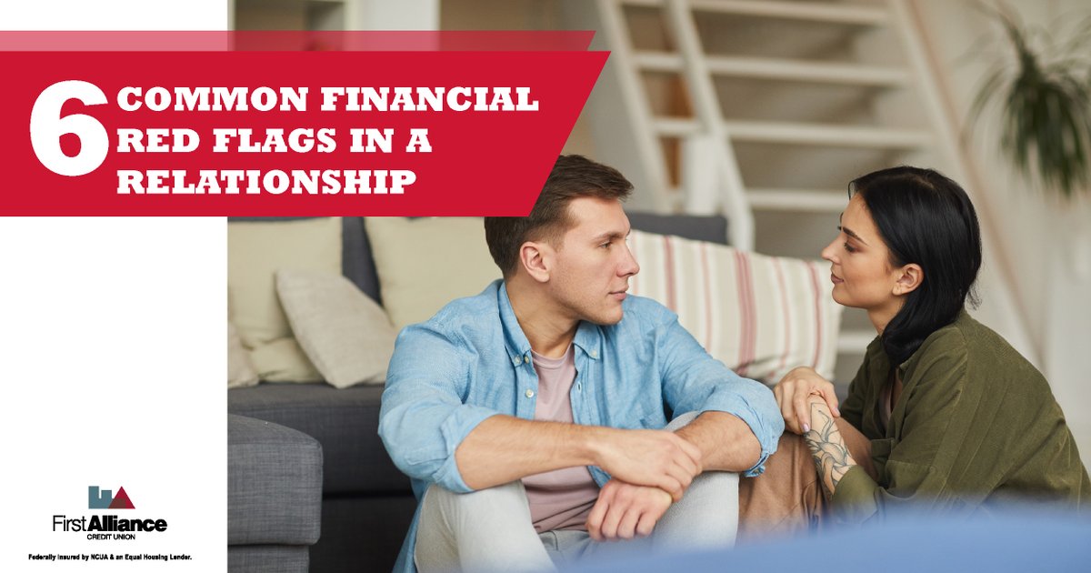 Even in the healthiest relationships, money conversations can be challenging. 💰💔 However, it's crucial to be aware of the 6 common financial red flags to watch for in your relationship. 🔗hubs.la/Q02mfQfd0