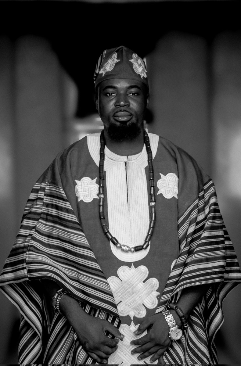 adegraphystudio's tweet image. On the traditional wedding day, the groom stands resplendent, embodying a blend of anticipation, dignity, and joy. His attire, meticulously chosen, reflects cultural heritage and personal style, perhaps adorned with intricate patterns or symbols of significance.

 #groomsday