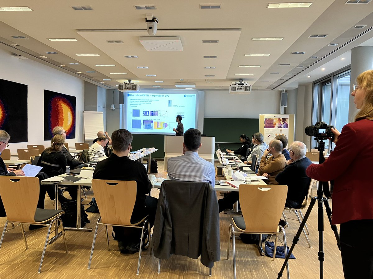 Our Beneficiaries are presenting their instructions and research #eiffelDN #MSCA #HorizonEurope