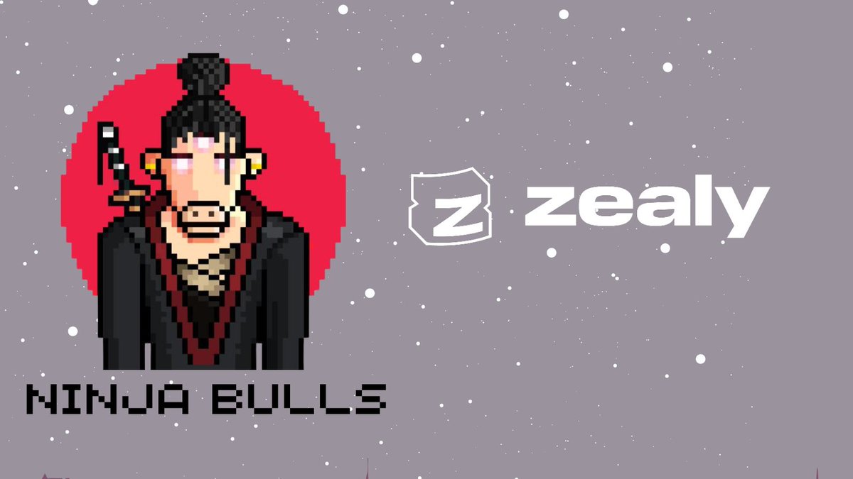We have an ongoing campaign on <a href="/zealy_io/">Zealy</a>! 🚀

 Follow the quests for plenty of chances to win a FREE Ninja Bull. 

Stay tuned for more updates coming soon. Don't miss out, LFG!

zealy.io/c/ninjabullsfr…
