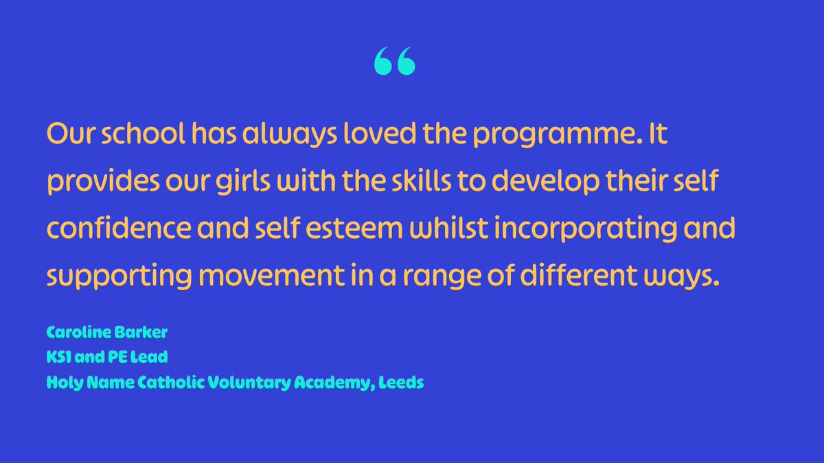 Starting in Jan. of this year, primary schools across #Leeds kicked off M2 programmes, funded by a generous grant from @janesappeal. We love hearing how girls respond when given space to explore movment and try new things. #primarygirls #girlsactive #thisgirlcan