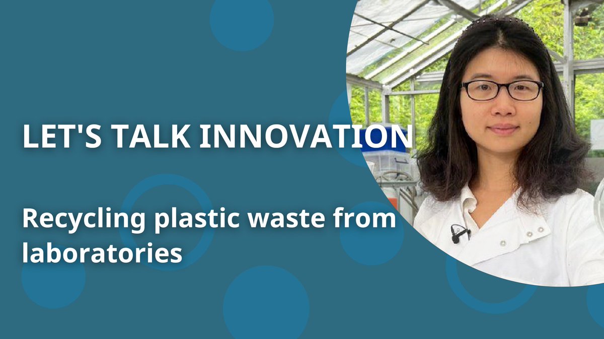 5.5 million tonnes of plastic waste is estimated to be produced by research institutions globally.

Helen talks to Professor Jonathan Knight (Vice-President for Enterprise) about how the University's support helped her develop a solution.

Watch below. 👇
youtube.com/watch?v=621-Ma…