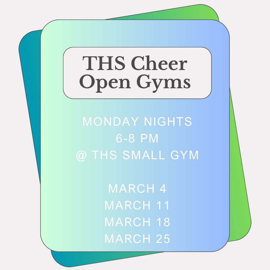 2024-2025 Tryout info!