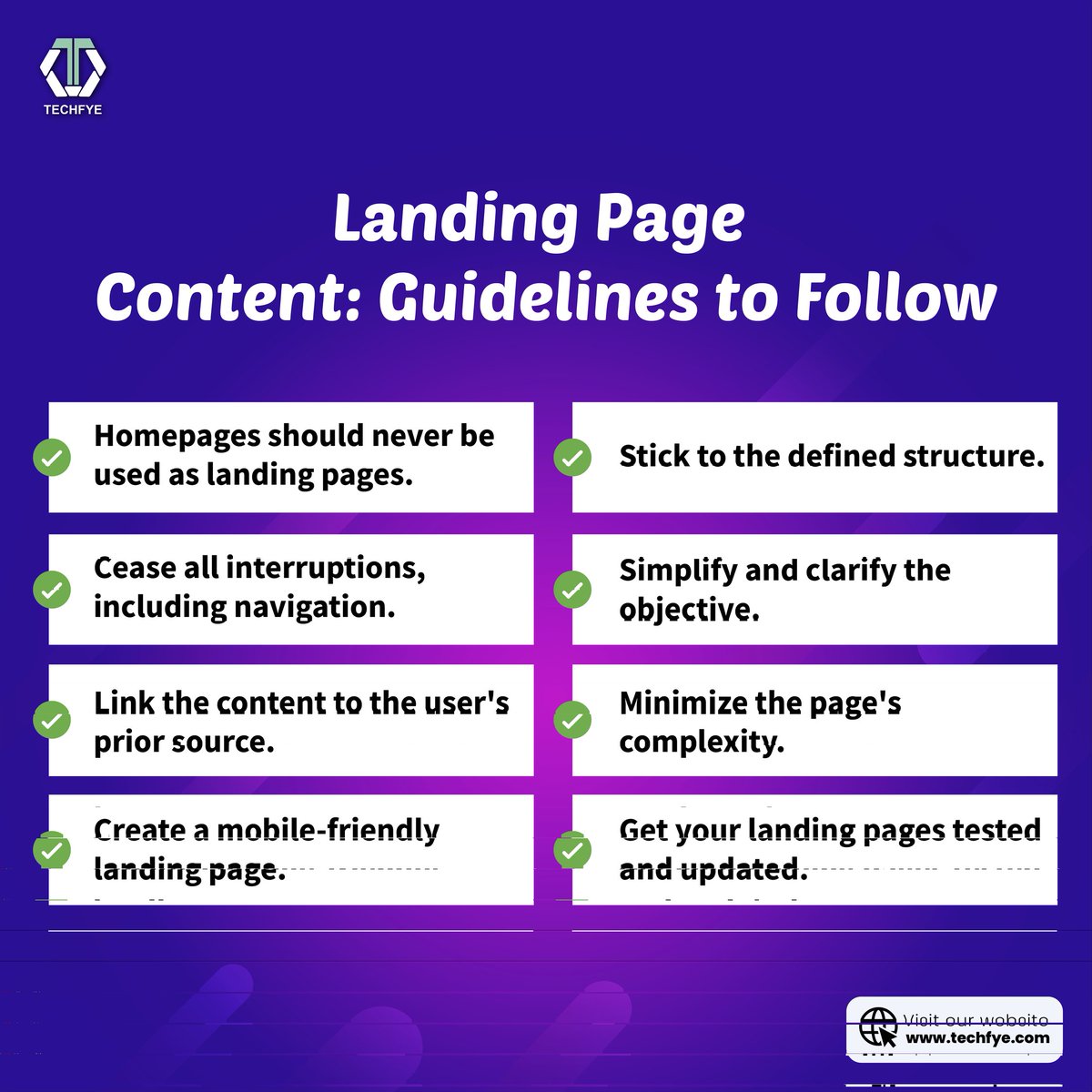 Landing pages are an essential component of generating leads. Here is what you ought to write on a landing page to maximize your lead generation approach and boost your conversion rate.

#LandingPage #landingpagedesign #landingpagebuilder #LandingPageOptimization #homepages