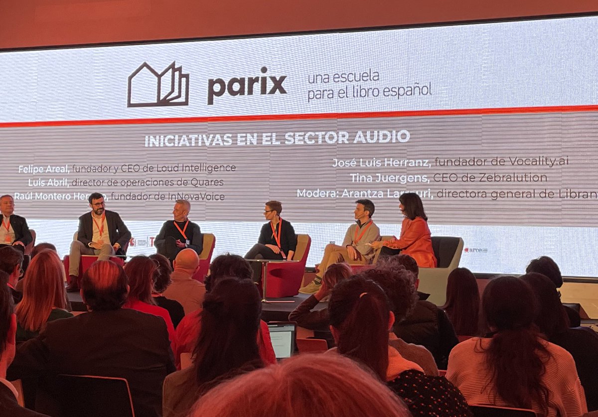 Interesante las ideas de negocio que plantean para el “futuro”(presente) en la industria del audio. #audioday #parix