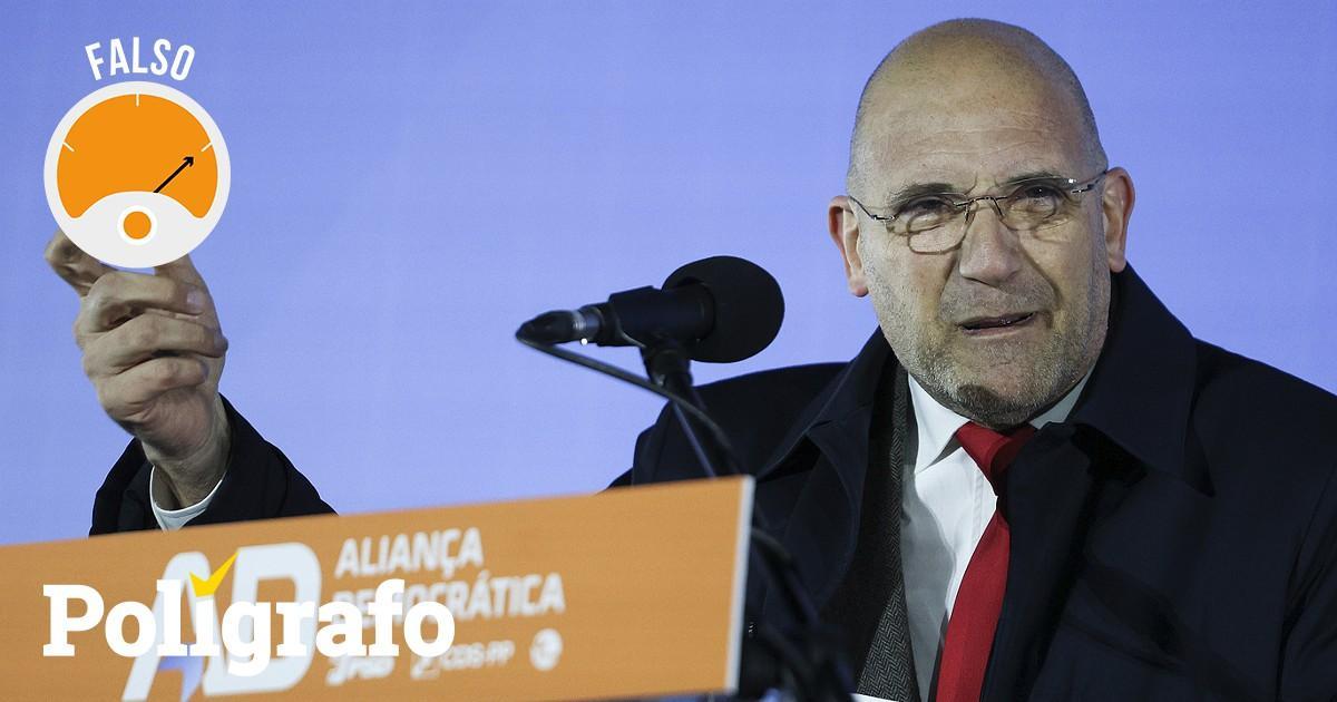 JornalPoligrafo's tweet photo. Passos Coelho associa imigração a falta de segurança. Criminalidade tem crescido com aumento de imigrantes em Portugal? https://t.co/ErnI5dTXsP https://t.co/vGUBepKd4j