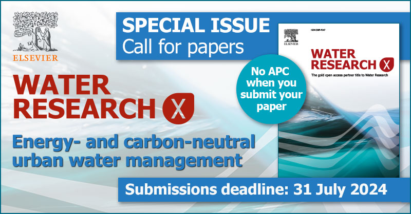 Water Research X tweet media