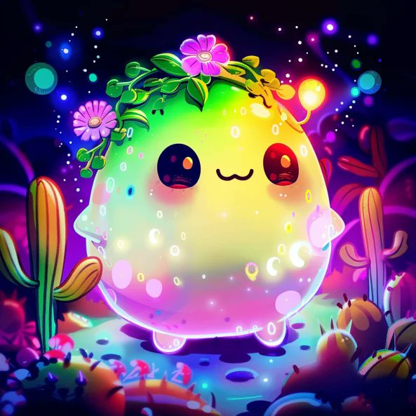 Got a nice surprise today! 
Thanks for this <a href="/FungibleBlobz/">BLOBZ ༼ つ ◕_◕ ༽つ✨</a> it made me smile 😊