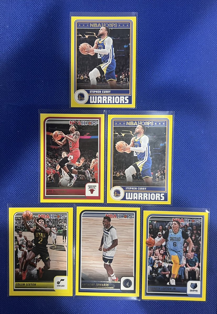 MSUSPORTSCARDS's tweet image. Cheap lot 25 Yellow Donruss 23-24.    $15 shipped obo @ILOVECOLLECTIN1 @TheHobby247 @HobbyRetweet_ @HobbyConnector @sports_sell @CardHobbyRTs @CardboardEchoes