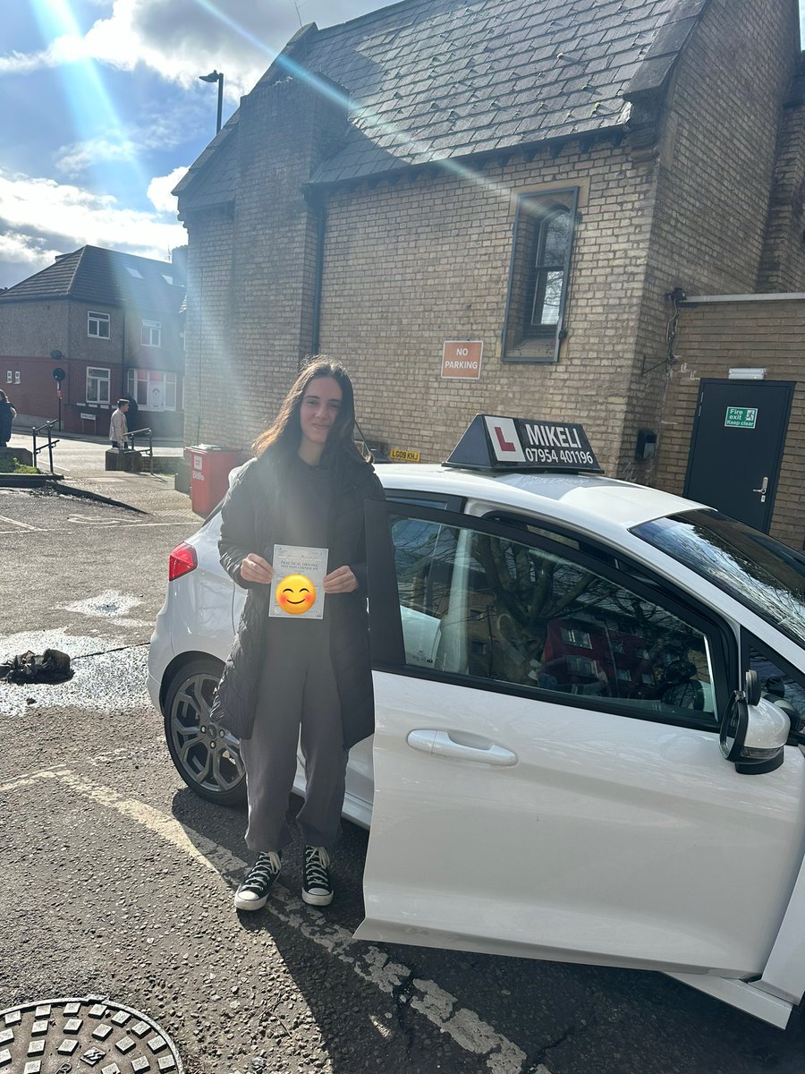 Mikelidriving's tweet photo. Congratulations to Elena who’s passed  26th Feb 2024 at 11:11 WoodGreen. Well done 👏passed 1st time with only 3 minor driving faults👏🚗🥳 enjoy your licence and safe driving for life! I’ll miss our lessons.
 #lifeskills #qualifieddriver  #drivinginstructor #mikelidrivingschool https://t.co/uPj6LUeTFo
