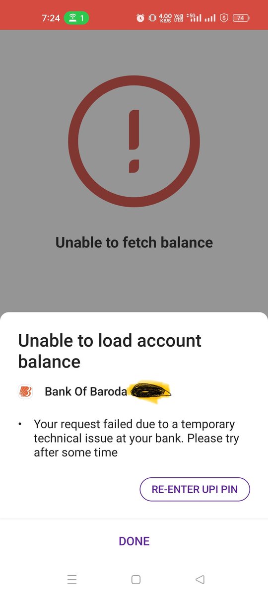 Hey <a href="/BankofIndia_IN/">Bank of India</a> what's wrong with your servers most of time when I check my balance there is always a technical issue if you have a large number of costumers then enhance your severs if this will be continue I will have to open account in new bank