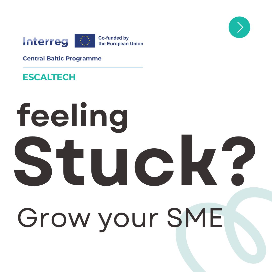 We invite companies with growth potential to participate in the ESCALTECH pilot program (in English), which we implement together with Latvian and Finnish partners. Apply until February 29! You are welcome to share information! Find out more: itl.ee/uudised/kutse-… #escaltech