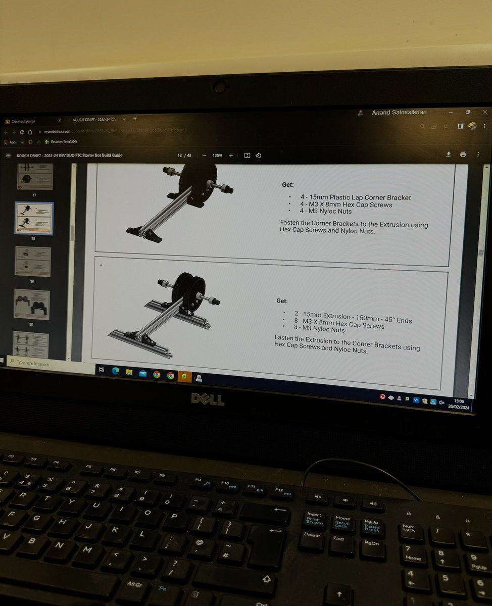 #chiswickcyborgs #chiswickschool 
teams (004 and 182)continue to work to finish robots on time.