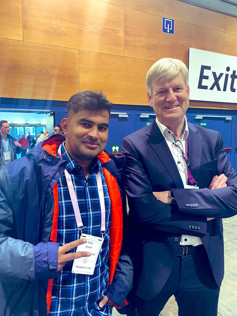 With the Godfather of process-mining…. He has a great aura and the kind of knowledge he possesses is truly remarkable..<a href="/celonis/">Celonis</a> 

#CelonisKickOff #celonis