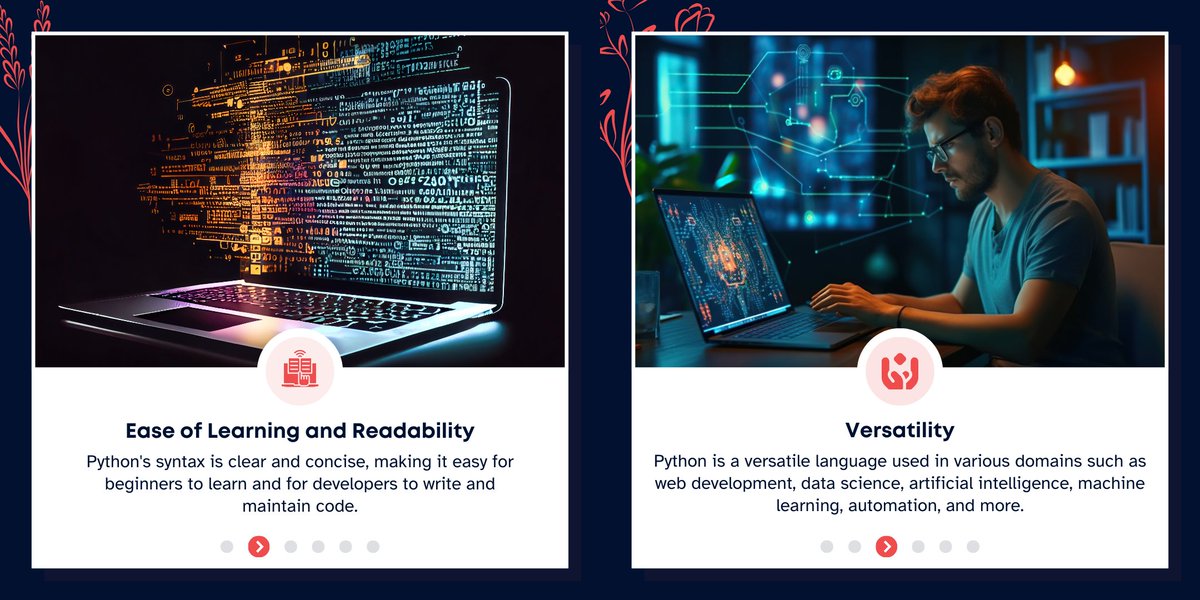 shantiinfosoft's tweet image. For learning register now: forms.gle/kcAEJRcT1cCiKw…
#python #pythonpopularity #training #programmingdominance #students #codingcommunity #pythonadvancement #techevolution #programmingworldwide #shantiinfosoftllp #shantiinfosoft