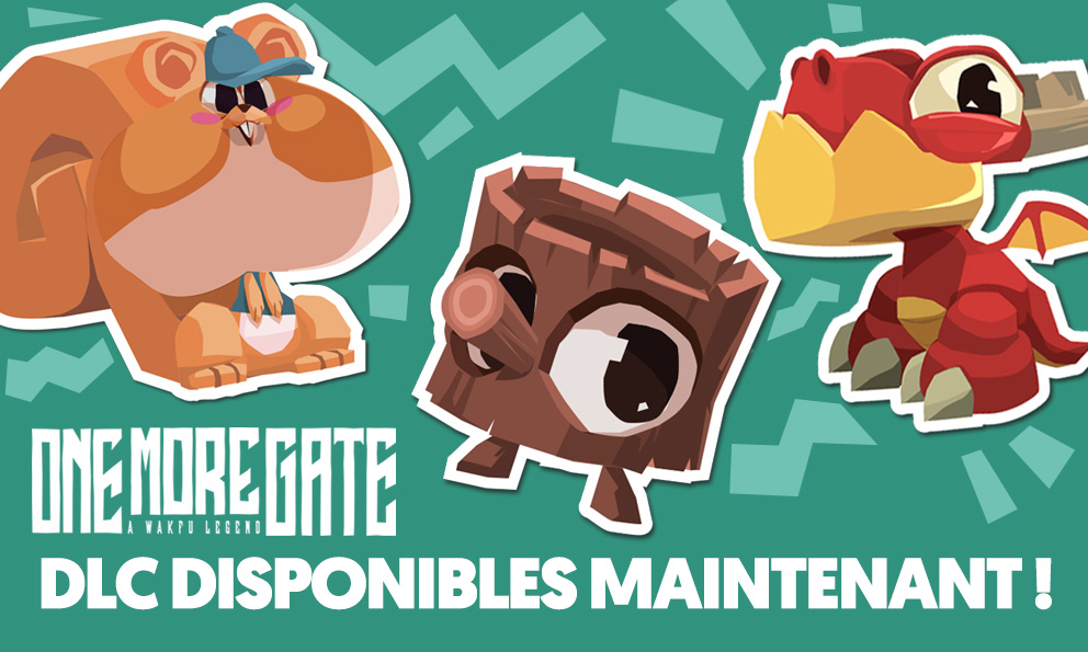 AnkamaGames's tweet image. Trois nouveaux compagnons DLC pour #OneMoreGate ! Incognito, Vivaldi ou Gon, lequel allez-vous choisir pour vous accompagner dans vos aventures ? 

Le jeu et les DLC sont disponibles sur Steam et sur Ankama Launcher dès maintenant ! 😸