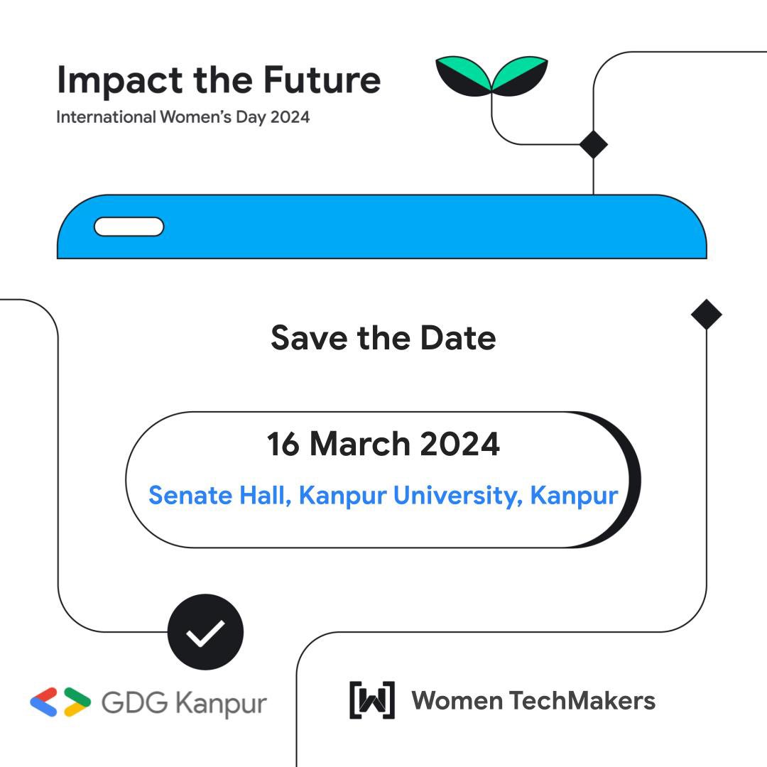 gdg_kanpur's tweet image. Join Kanpur in celebrating International Women’s Day 2024! Empowerment, inspiration, and solidarity as we honor women’s achievements and advocate for gender equality. Let’s build a brighter future together!#iwd2024 #impactthefuture #googledevelopersgroup #gdgkanpur