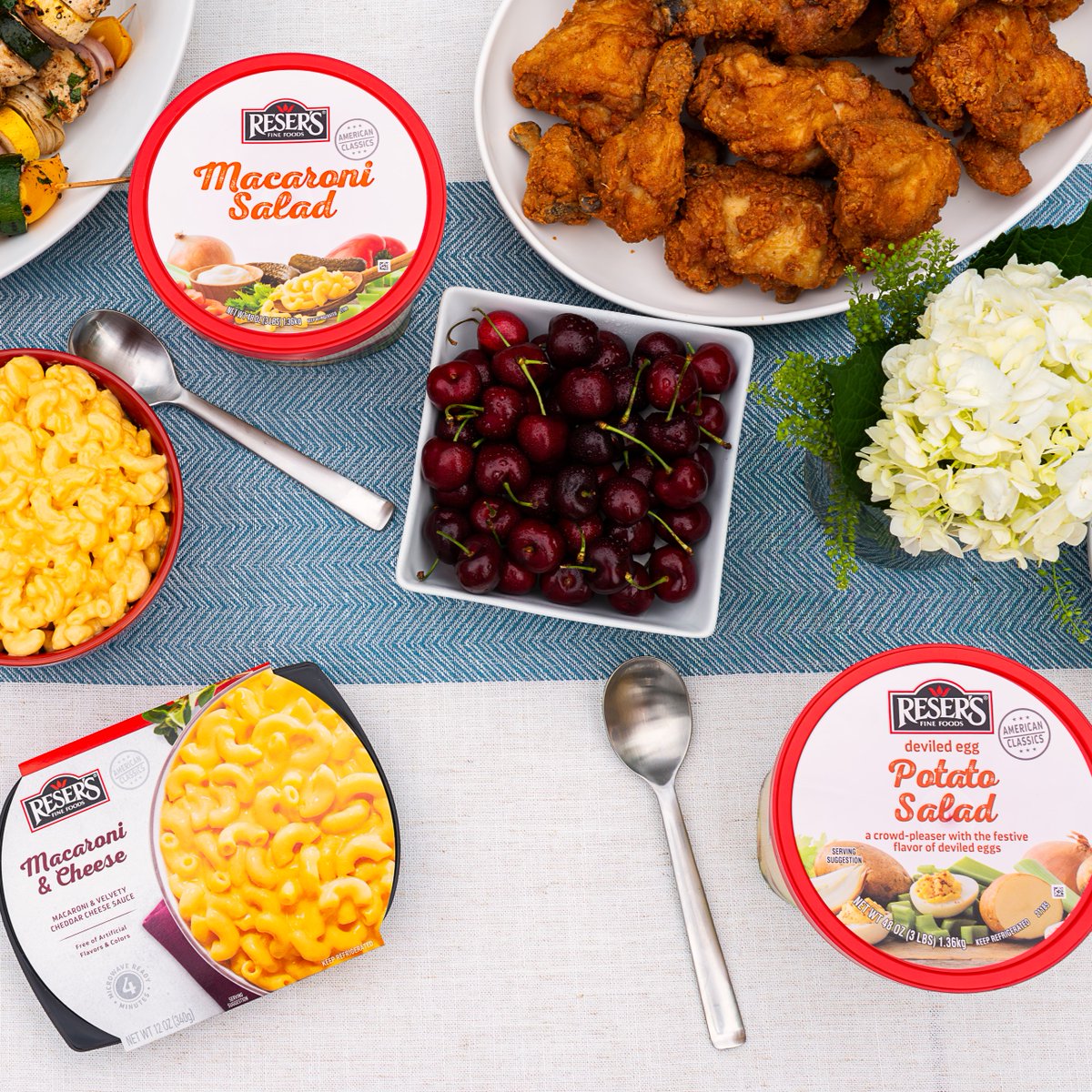 Deli salads and side dishes: culinary partners in dine! 😉 Who needs a main course when you have a power couple of deli salads and side dishes stealing the show? 😋 #Resers #sidedish #delisalad