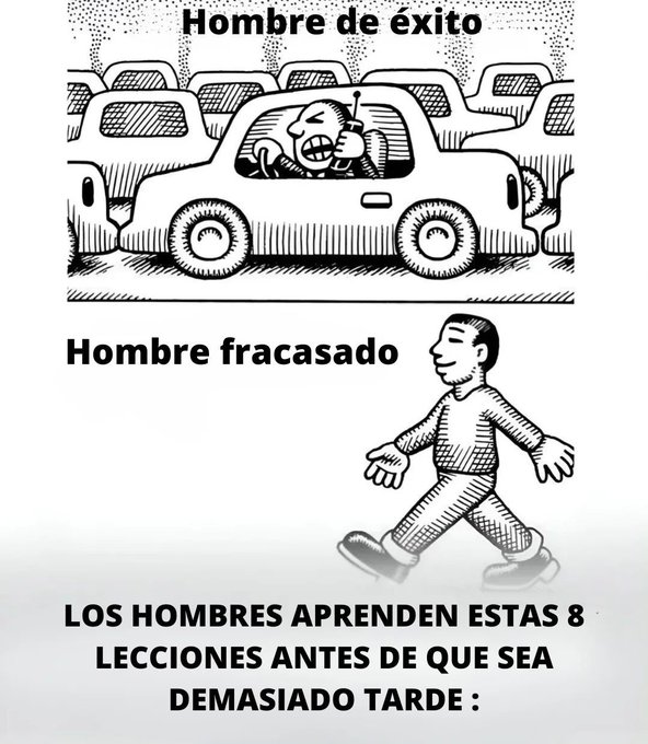 LaVozMasculina's tweet photo. LOS HOMBRES APRENDEN ESTAS 8 LECCIONES ANTES DE QUE SEA DEMASIADO TARDE  

-Hilo- https://t.co/il79R1mwAF