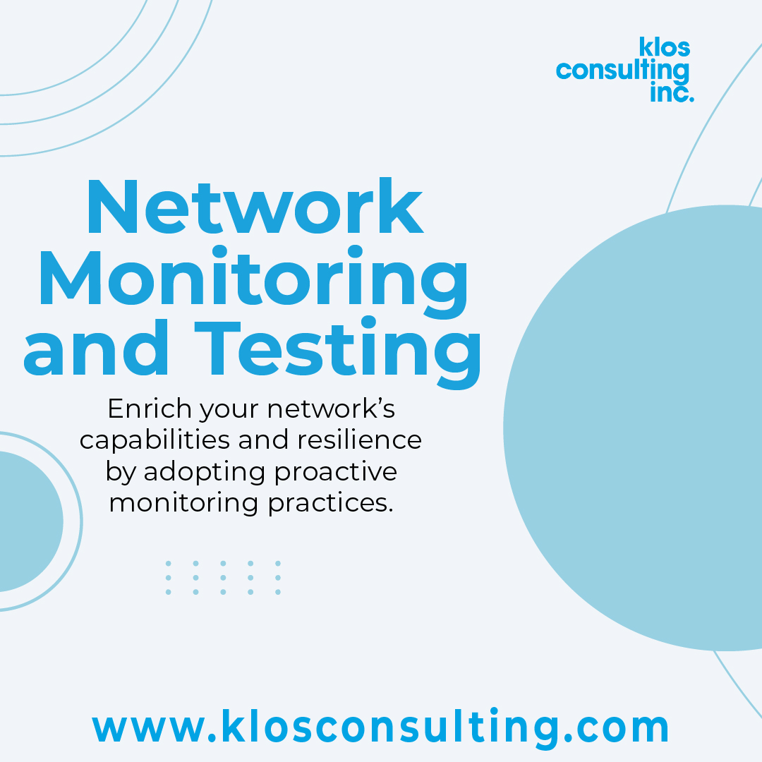 Continuous monitoring and systematic testing boost your network’s intelligence, optimizing its efficiency and adaptability.

Curious to learn more? Contact us now.

#NetworkEfficiency #SmartOperations #klosconsulting