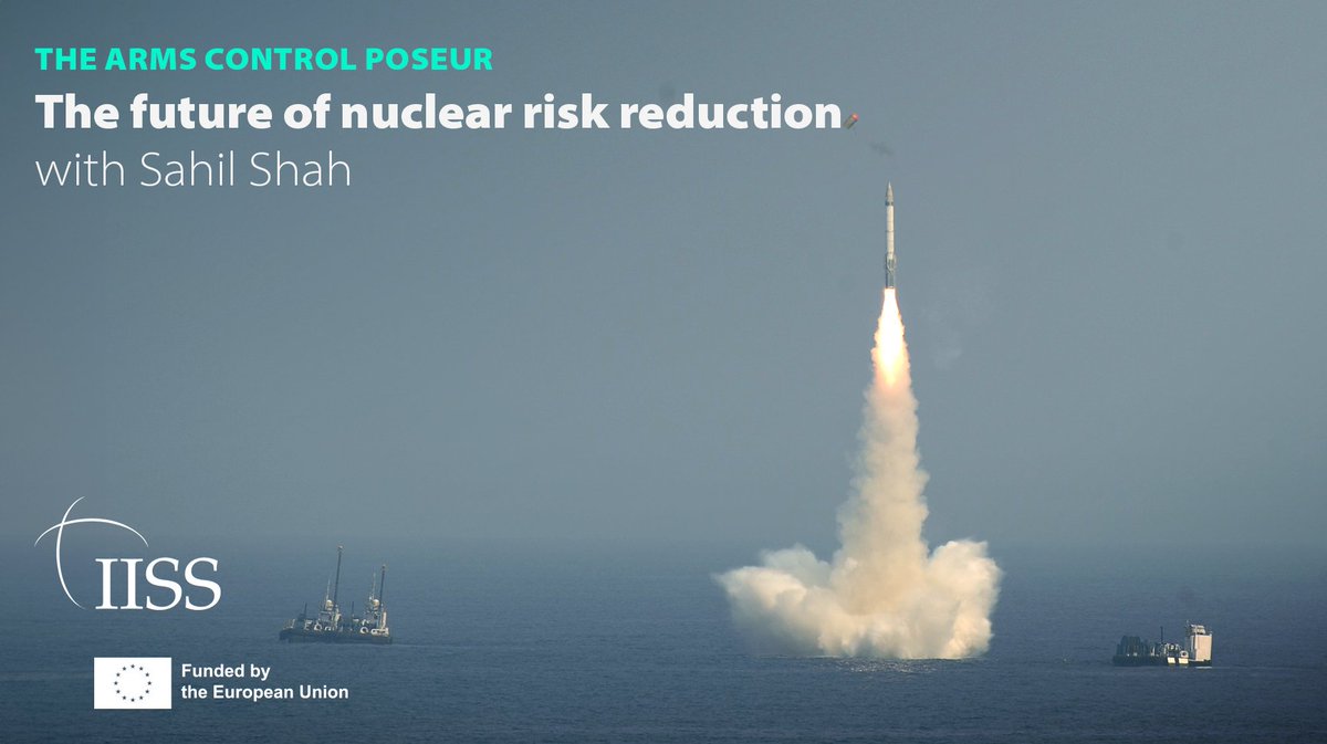 🌐 In the latest episode of The Arms Control Poseur, host William Alberque (@walberque) is joined by Sahil Shah (@SahilV_Shah) to discuss nuclear risk reduction. 🎧 Tune in now and find out more: go.iiss.org/48YXL7k