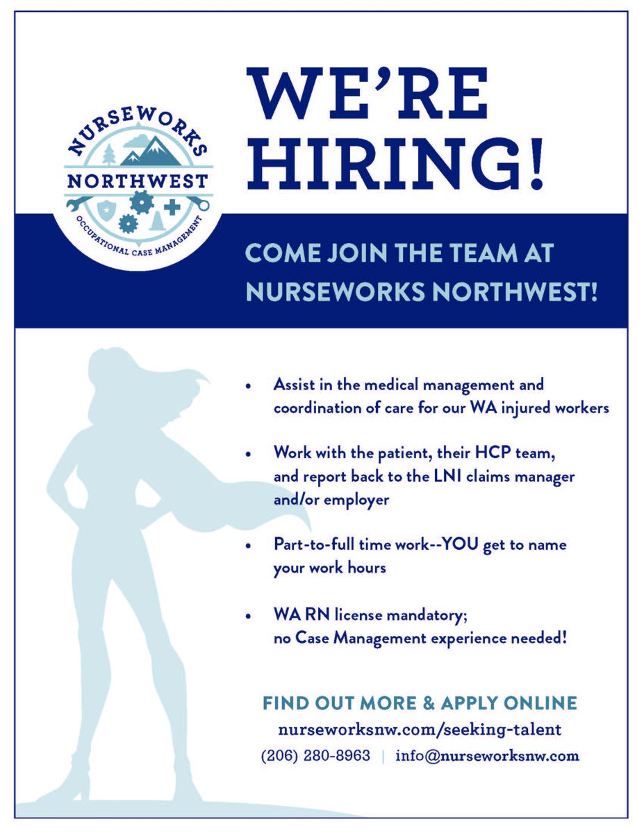 NurseWorks Northwest is on the search for the best!