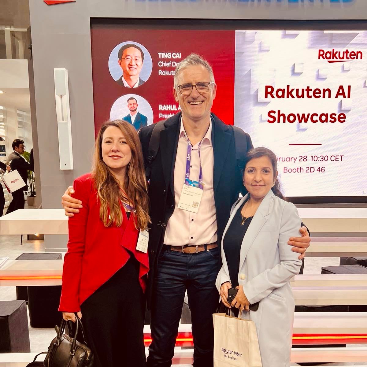 🌐Having an exciting time at @MWCHub Barcelona with bustling networking and activities at @MEF's The Future of Mobile! Drop by the Rakuten booth in 𝗛𝗮𝗹𝗹 𝟮, 𝟮𝗗𝟰𝟲 to discuss how we can innovate together. 💪 #MWC #MWC24 #MWCBarcelona