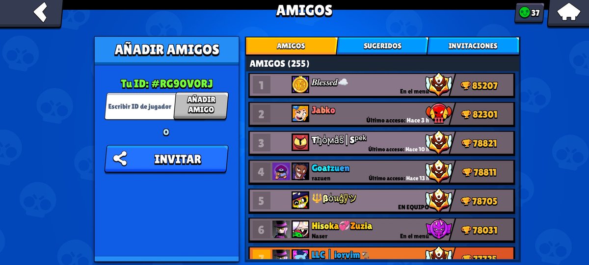 PORFINNNNNN 
(Arreglaron el bug que no dejaba ver a los amigos)