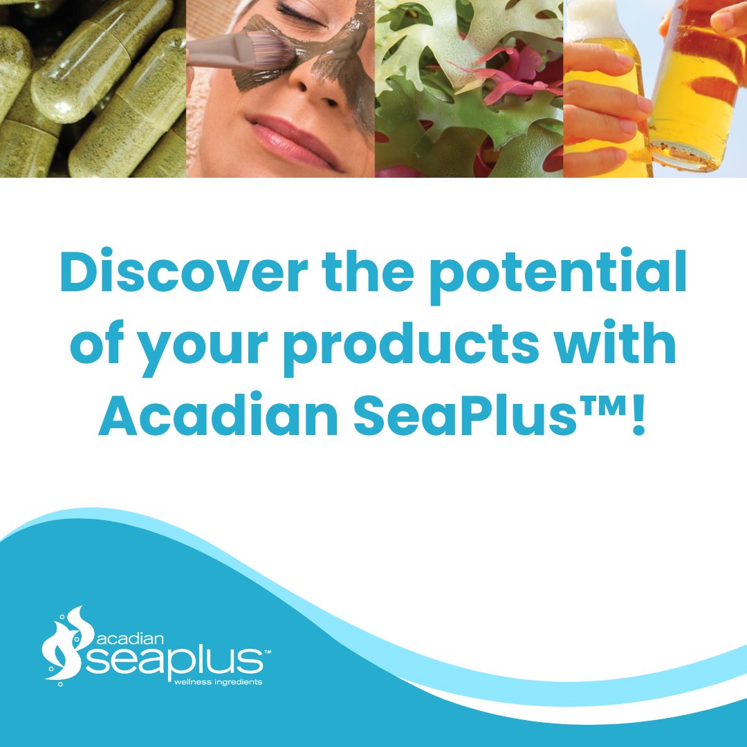 From functional foods to cosmetics, our organic, full-potency seaweed ingredients enhance quality and appeal. Embrace the power of nature in every application. Reach out today: acadianseaplus.com/contact-us/ #AcadianSeaPlus #Nutraceuticals #SeaweedSupplements