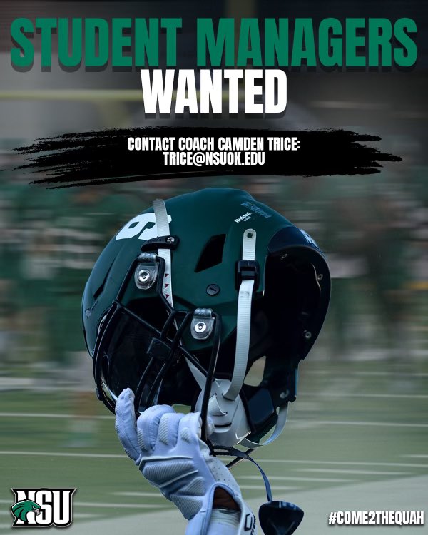 Get your start in College Football! Drop @CoachCTrice a message and work with our staff this year!! 🦅🔥