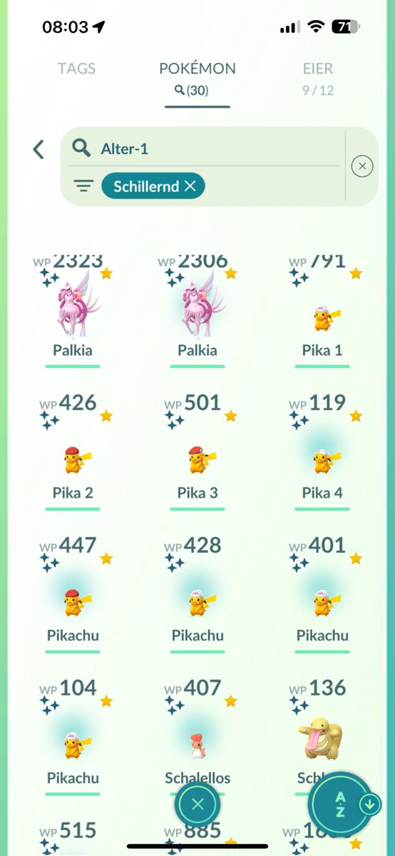 BlackJay_03's tweet photo. 30 Shinies. ✨
3 shiny Unown and all 4 different shiny Pikachu. 🥳

#PokémonGO #SinnohTour #Shinies https://t.co/wffG7cCYfm