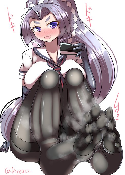 「なんぞ?わらわの足裏に…気になることでも…?///」
 ムチムチ黒タイツ初春チャン(ˇωˇ)     
進水日おめでとう!(連続1453日目       
#艦これ版真剣お絵描き60分一本勝負_20240227 
#艦これ版深夜の真剣お絵描き60分一本勝負 
#めび環んどろ #10000日チャレンジ 