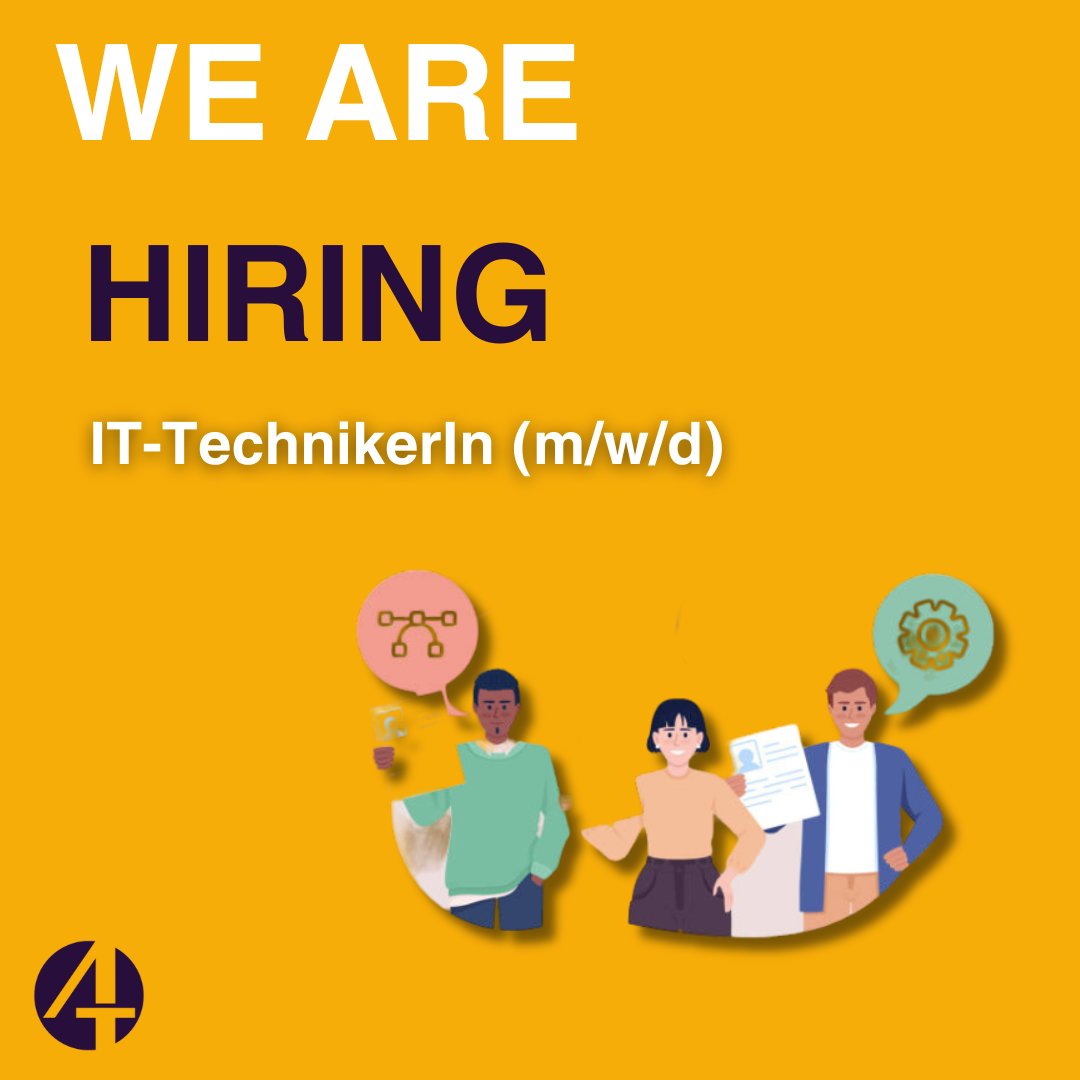 IT4TRADE_GmbH's tweet photo. +++ WE ARE HIRING +++
IT-Techniker*in (m/w/d) in Vollzeit

Bewerbung an 👉bewerbung@it4trade.com

https://t.co/89bc2FUeiv https://t.co/Zd5THAomj2