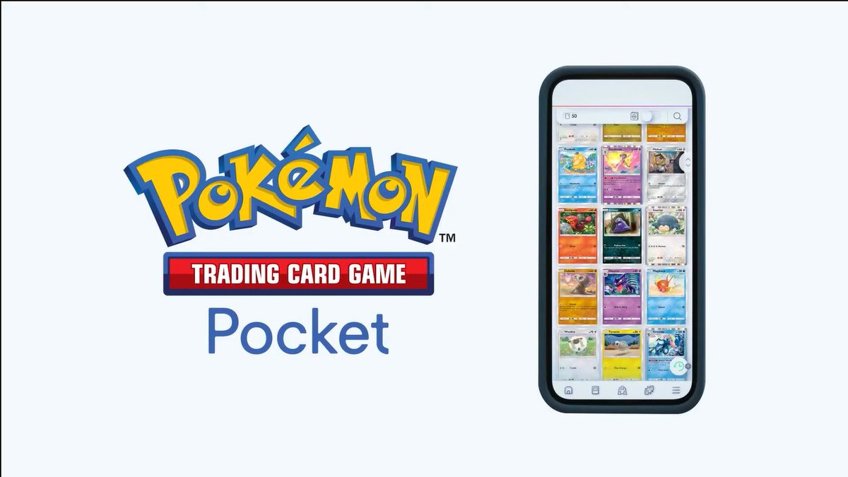 PokeGuardian's tweet photo. Pokemon TCG Pocket Revealed, all cards can be collected since 1999 in a new digital format.

DeNA and Creatures Inc are working together for this app.

🔗 https://t.co/HJZsDr3H0n https://t.co/zQxbBUnJJ7