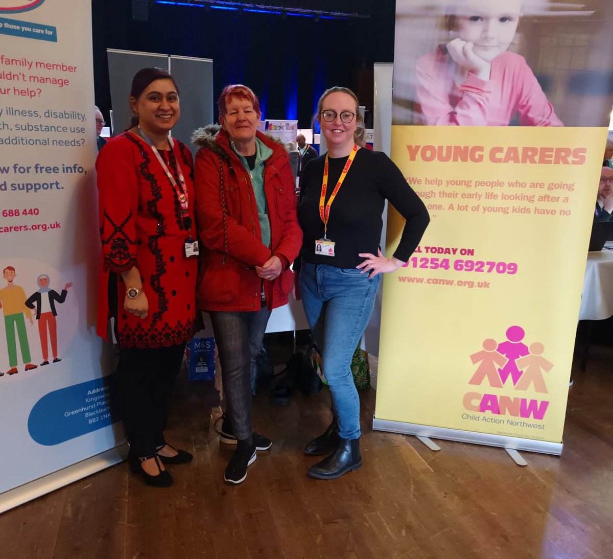 #TeamCANW are in full force supporting @BwDPiP2 annual Disability Information Day for children and adults with @BlackburnCarers 🫶 📍 King George’s Hall - Entrance is FREE, refreshments included. ⏰ Here til 5pm #Disability #Autism #FamilySupport #YoungCarer