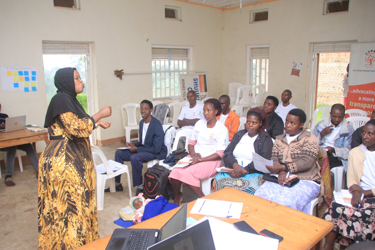 CSBAG (csbag.org) (@csbaguganda) on Twitter photo Pictorial View in Sheema: Building capacities of PBCs with knowledge & skills on Service Delivery Monitoring,Education Budget Tracking, inclusion & advocacy to enhance their participation in the budget process.#EducationOutLoud <a href="/GPforEducation/">Global Partnership for Education</a>
@oxfamibis <a href="/Kateshd/">Dicksons C Kateshumbwa</a> <a href="/JuliusMukunda/">Julius Mukunda - truth always counts!</a> Pictorial View in Sheema: Building capacities of PBCs with knowledge & skills on Service Delivery Monitoring,Education Budget Tracking, inclusion & advocacy to enhance their participation in the budget process.#EducationOutLoud <a href="/GPforEducation/">Global Partnership for Education</a>
@oxfamibis <a href="/Kateshd/">Dicksons C Kateshumbwa</a> <a href="/JuliusMukunda/">Julius Mukunda - truth always counts!</a>