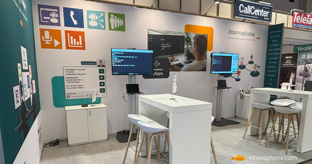 📢 Die CCW ist heute gestartet! 🤩 

Wir sind vom 27.02. – 29.02. mit eigenem Stand auf der #CCW in #Berlin vertreten und freuen uns auf deinen Besuch. Trete mit uns in den #Austausch und lasse dich von innovativen Lösungen inspirieren. 

#innovaphone #Event #Messe #CCW2024