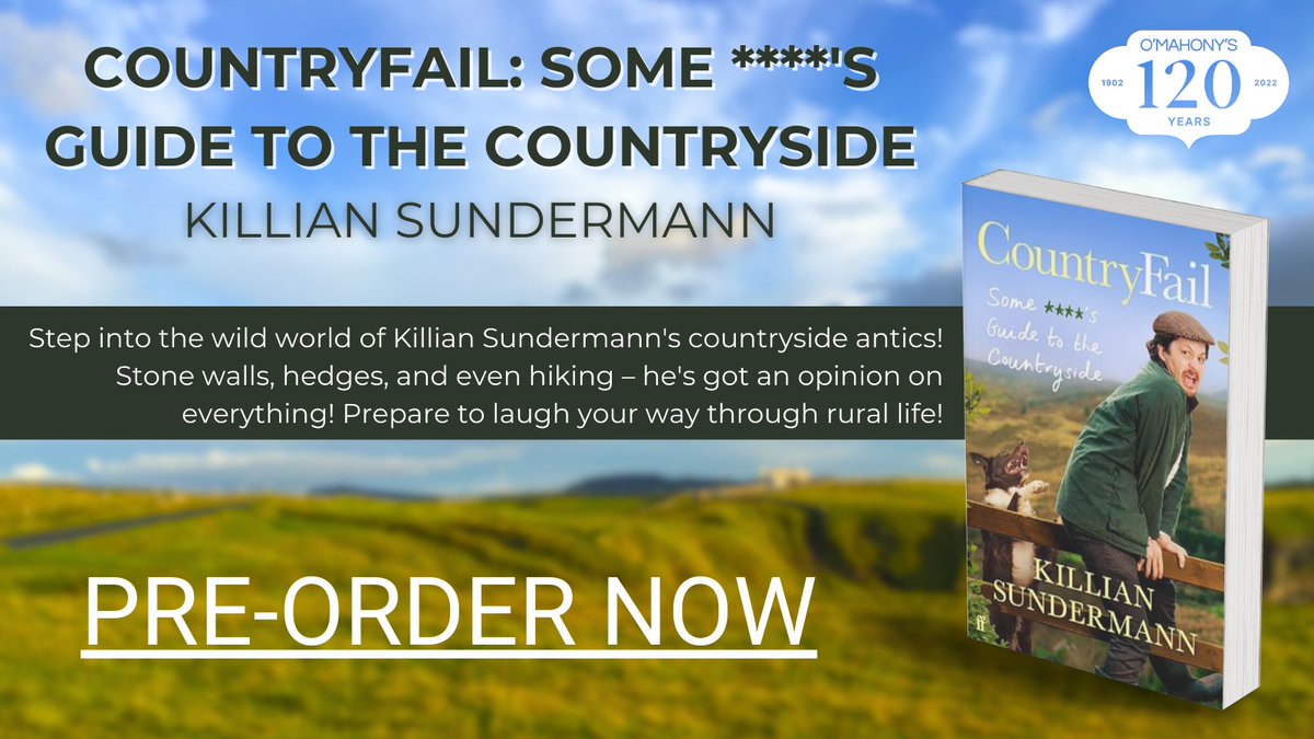 Step into the wild world of the countryside with @killersundymann's uproarious guide! From rating stone walls to dissecting hedges, you will see rural life through a whole new lens. Pre-order now for 192 pages of countryside antics! tinyurl.com/muy7hf3z @FaberBooks #PreOrder