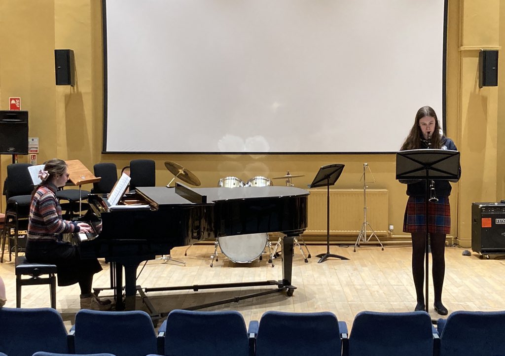 Tuesdays are for lunchtime recitals @stgeorgesedin. Brilliant performances today by students sitting music exams next week! #aVoiceforAmbition