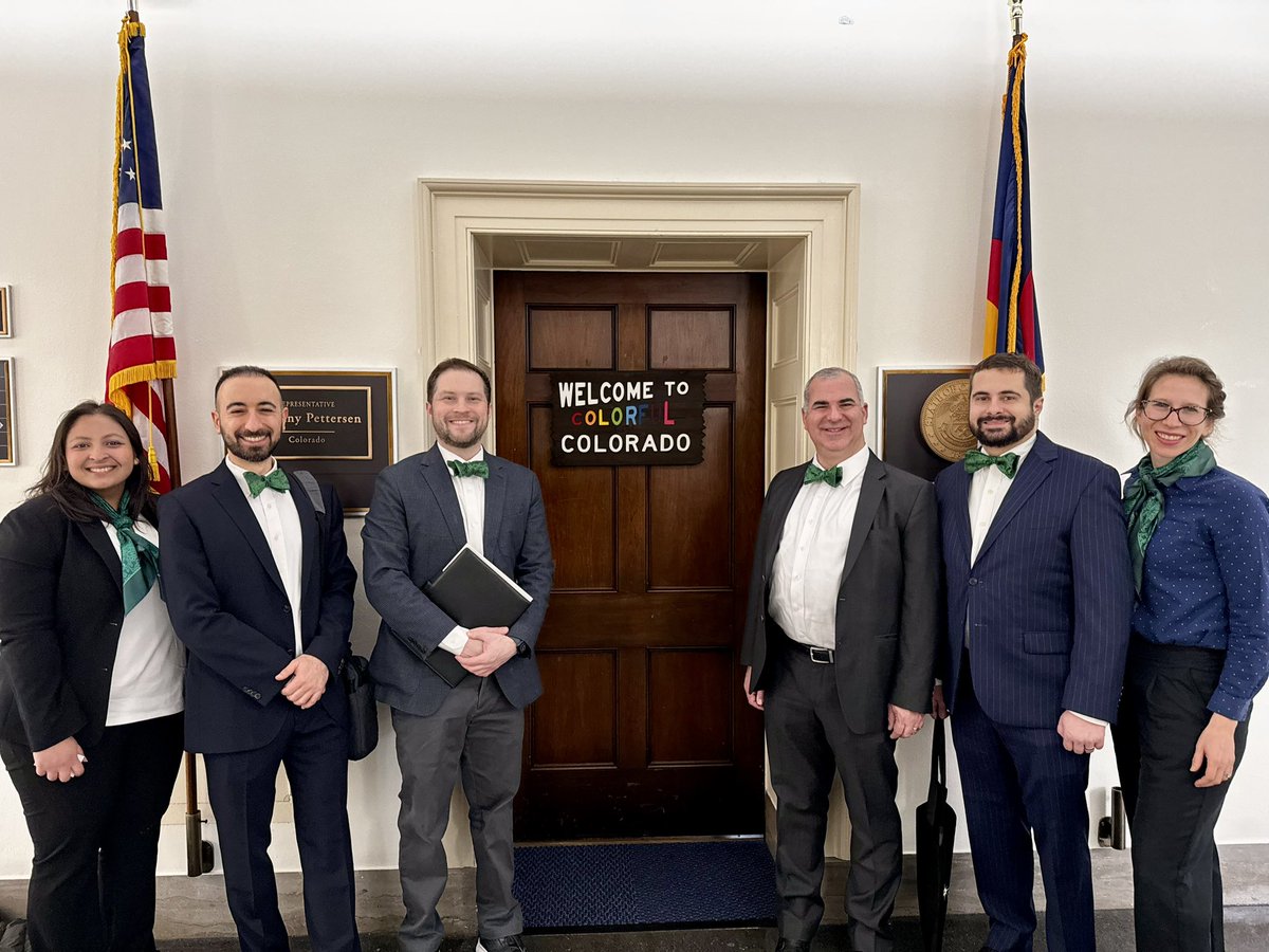 Thank you @pettersen4co for meeting with @AANmember today to discuss improving access to care and continuing life saving research for our neurology patients in Colorado!